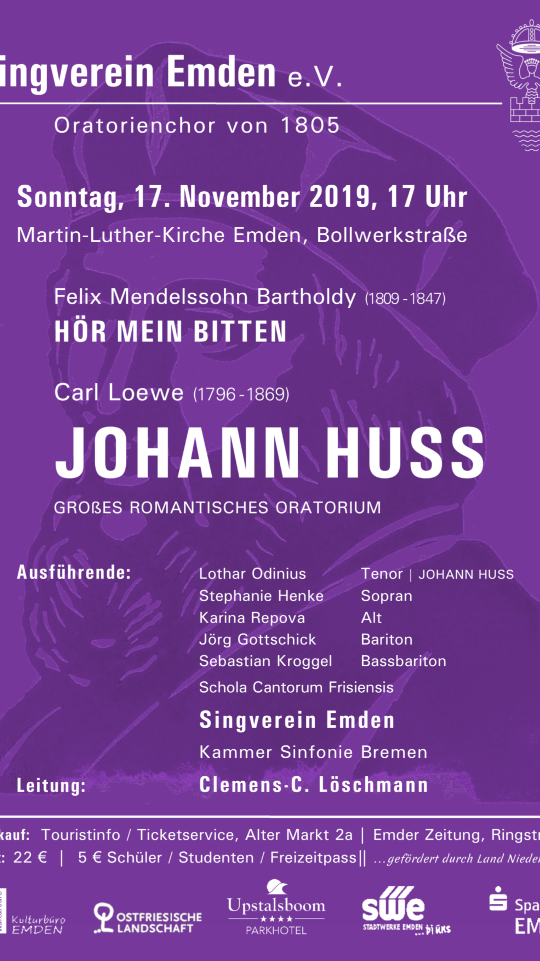 Konzert in Emden – Hör mein  Bitten