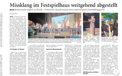 OCV-Konzert „3. Ostfriesischer Chorfrühling“ im Festspielhaus Am Wall Emden