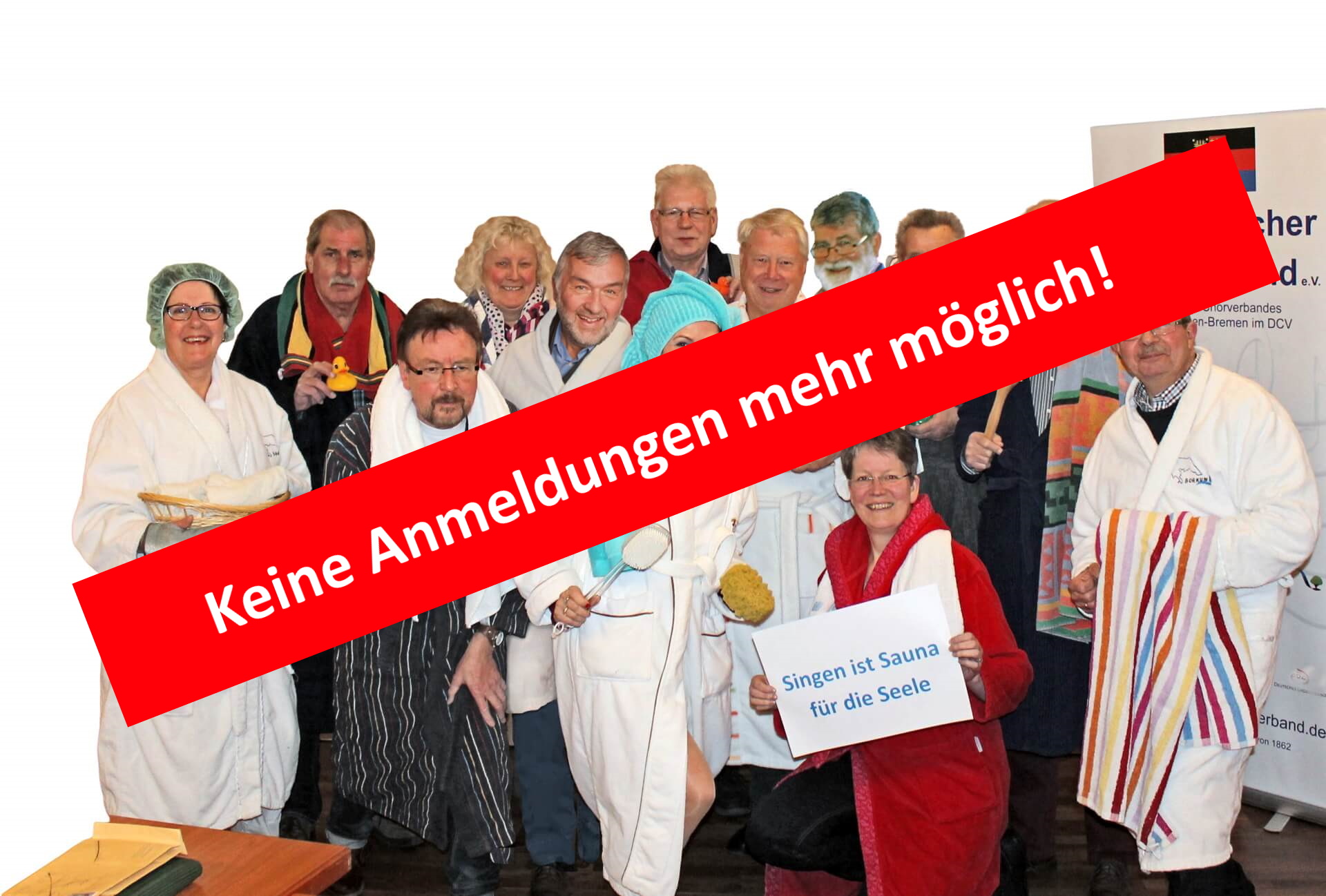 AUSGEBUCHT – Singen ist Sauna für die Seele 21.09.2019